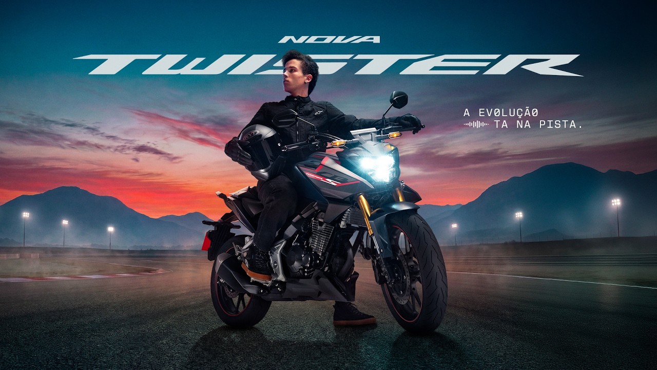 Nova CB300F Twister - A evolução tá na pista