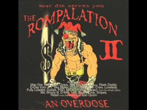 Zero Tolerance - Dubee, Mac Dre, Miami & P.S.D. [ The Rompalation #2, An Overdose ] --((HQ))--