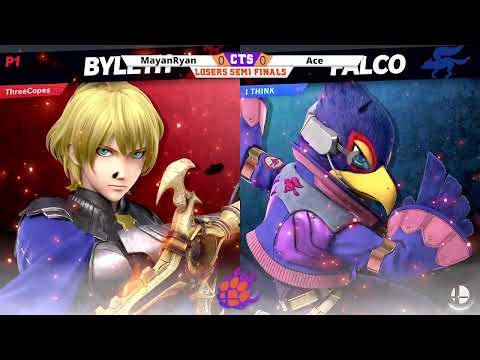 Clocktower Smash 84 - Losers Semis - MayanRyan (Byleth) vs. TRI | Mortality (Falco, Lucina) - SSBU