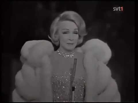 Marlene Dietrich live in Stockholm