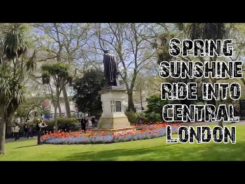 A spring sunshine ride into Central London #55andstillriding #justride #justrideyourbike