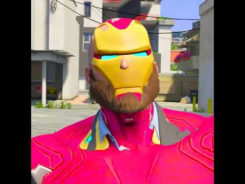 GTA V MICHAEL AND I AM IRONMAN #shorts | Maheshwar Gamerz