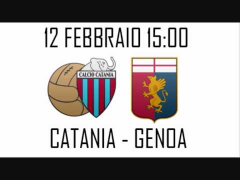 Catania - Genoa 4 - 0 12/02/12 Gol & Sintesi
