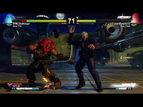 SFV VFM_Challenger (Akuma) vs Tokyodrifta (Urien)