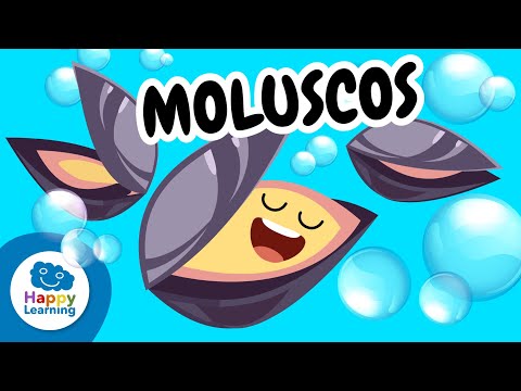 🐚🦑 ¡Conoce a LOS MOLUSCOS! | Vídeos Educativos para Niños de PRIMARIA | @HappyLearningES