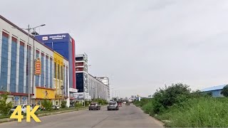4K Drive in Phnom Penh City | Stunning Streets & City Views