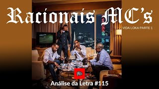 Racionais Mc&#39;s - Vida Loka Parte I Análise da Letra #115 pensando nisso