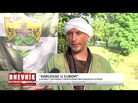 Karlovac u Europi - prilog Tv4r - 23. 5. 2014