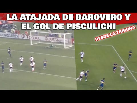 Atajada de Barovero y Gol de Pisculichi a Boca 2014