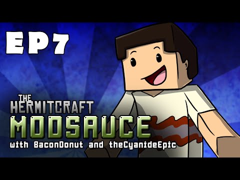 Minecraft - ModSauce: Ep 7 "Rest In Pieces My Friend" w/TheCyaNideEPiC