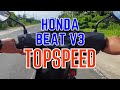 Honda Beat V3 Topspeed May Angkas At Walang Angkas