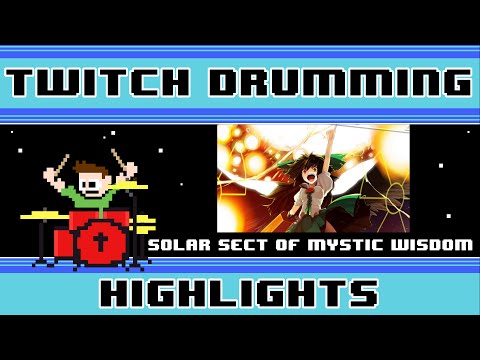 'Solar Sect of Mystic Wisdom' From Touhou (Drum Cover) -- The8BitDrummer