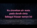 WINGS Taman Rashidah Utama Lirik Lyrics On Screen