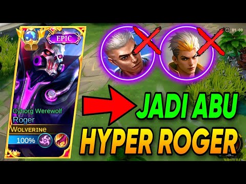 TUTORIAL MAIN HYPER ROGER PAKAI BUILD ANDALAN 🔥 BUILD ROGER TERSAKIT 2023 | BEST BUILD ROGER 2023