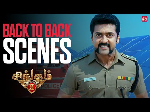 Singam 2 - Back to Back Scenes | Suriya | Anushka | Sun NXT
