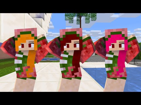 MONSTER SCHOOL : CHICKEN WING MEME PIGMAN SISTERS - MINECRAFT ANIMATION