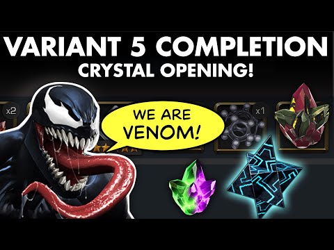 Variant 5 Completion Crystal Opening!  - Marvel Contest of Champions