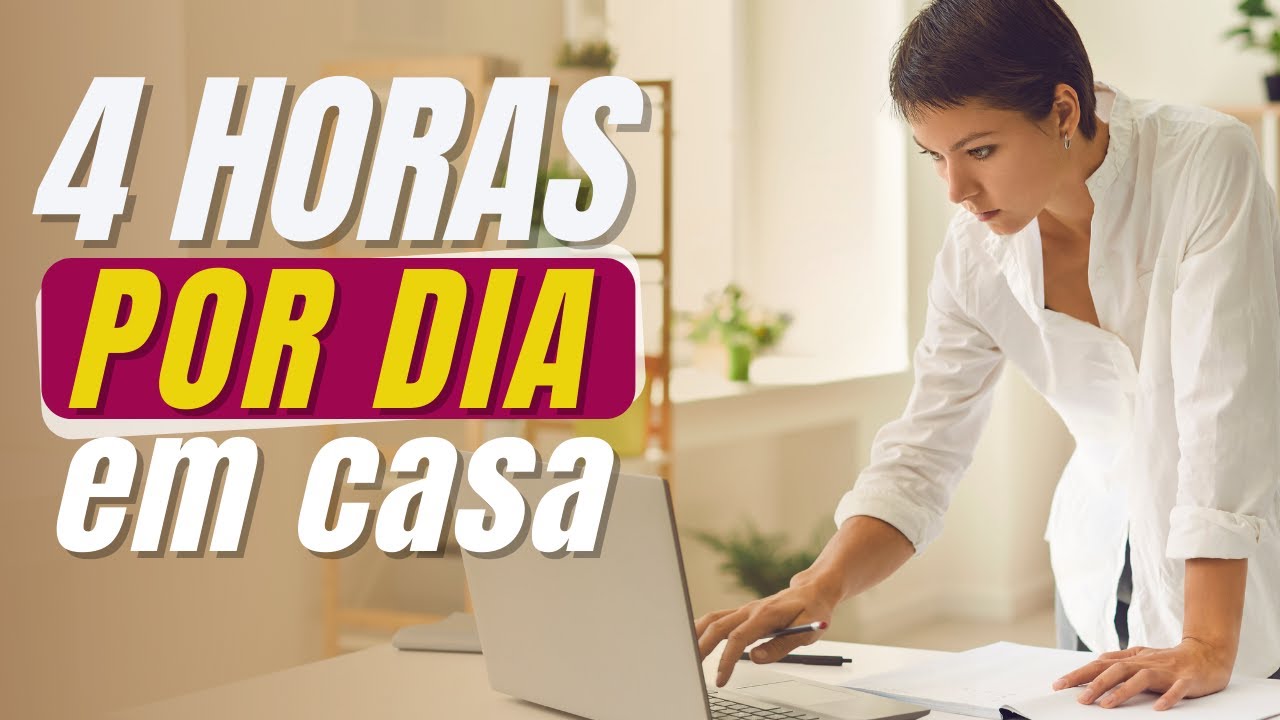 trabalhar MEIO PERÍODO em CASA | 3 Opções de home office com carga horária reduzida (parte 2)