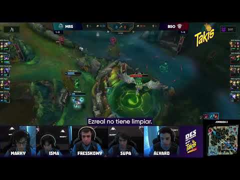 ATTACK ON BOTLANE - MRS VS BSO - DESMUTEADOS BY TAKIS - JORNADA 2 - SUPERLIGA 2023