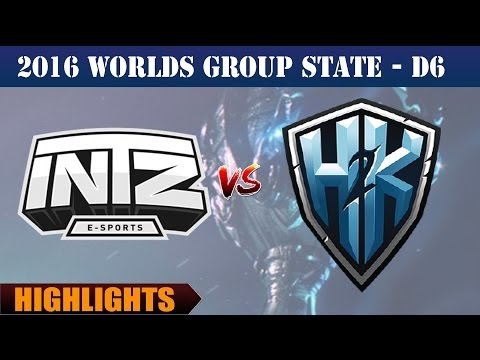 [Highlights] ITZ vs H2K - LoL WCS 2016 D6 - Oct 07, 2016 | INTZ e-Sports vs H2K Gaming