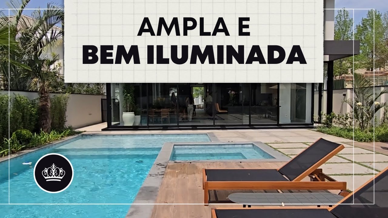 Espaços AMPLOS e bem ILUMINADOS