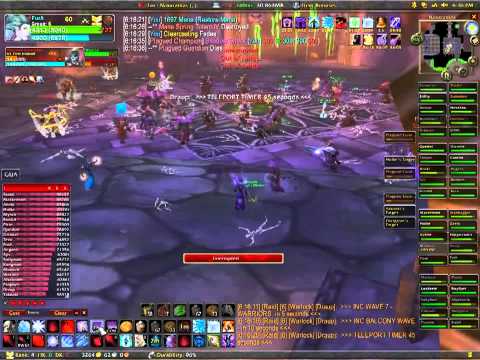 World of Warcraft Curse vs Noth Vanilla Naxxramas