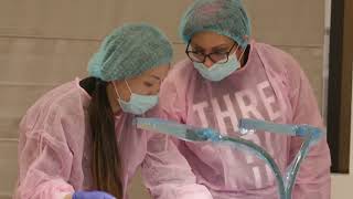 Phibrows Microblading Training in session