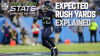 Next Gen Stats: Expected Rushing Yards Explained