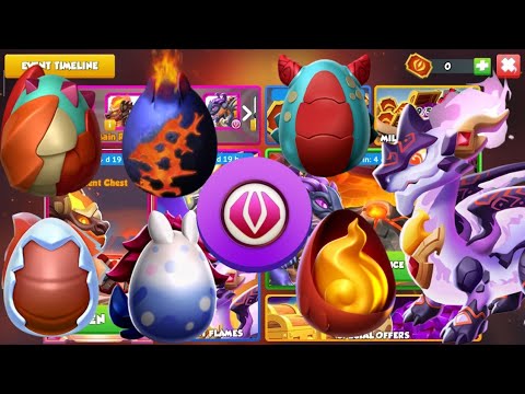 Hatching All Dragons of COLLECTION event to get IK'EZ DRAGON(ANCIENT).