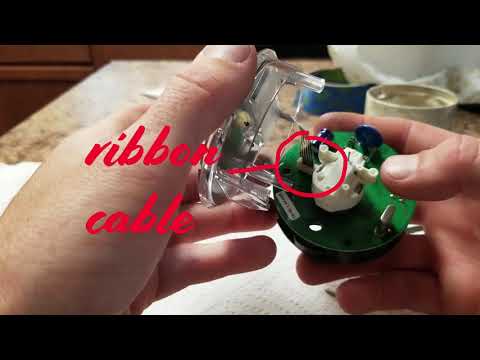 Volvo Penta tachometer - hour meter lcd repair