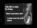 3 Doors Down - Be Somebody -Lyrics-