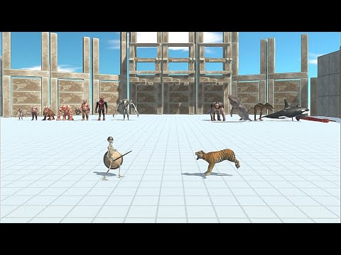 INFERNALS VS RANDOM TEAM - Animal Revolt Battle Simulator