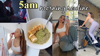 MY 5AM MORNING ROUTINE! healthy & productive habits by Krazyrayray