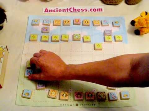 How to Play 'Dobutsu Shogi in the Greenwood', Japanese Animal Chess for Children