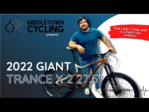 2022 GIANT TRANCE X 2 27.5" - @MiddletownCycling [THIS LIVELY TRAIL BIKE IS A PARTY ON WHEELS!]