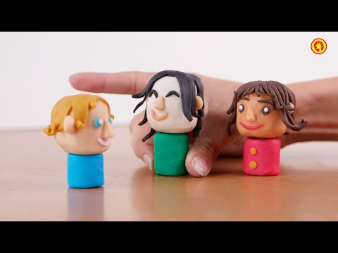 Plastilinas JOVI, 10 spalvų rinkinys, 15 g video