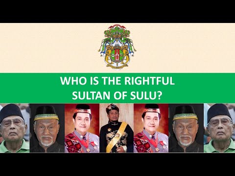 Filipino Family Tree | Who Is the Rightful Sultan of Sulu Today?