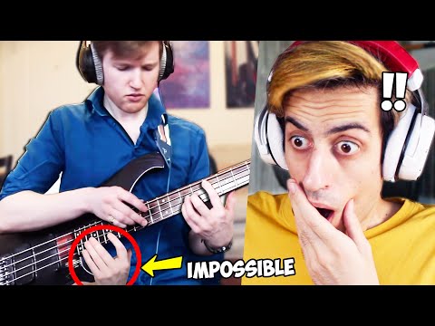 Did He Just Play an IMPOSSIBLE Bassline??
