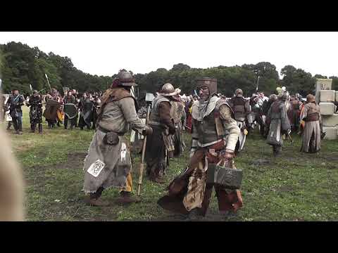 Conquest of Mythodea 2022 - Schlachtimpressionen Teil 5 Öffnung Schloss und schönes Magierspiel