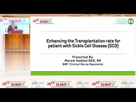 Enhancing Transplantation Rates for Sickle Cell Disease | Maram Haddad | SSBMT 2026