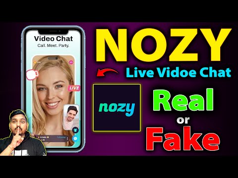 Nozy - Random live Video Chat || Nozy App real  or fake || top free video call apps video chat app |
