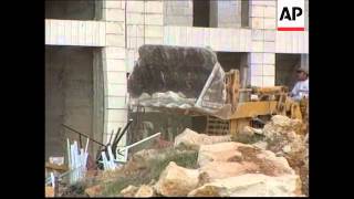 West Bank - Demolition of Palestinian home