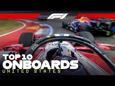 Top 10 Onboards | 2026 United States Grand Prix | Qatar Airways