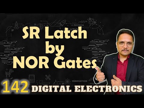 SR Latch by NOR gates Circuit Working and Truth Table Digital Electronics SRLatch NORGate