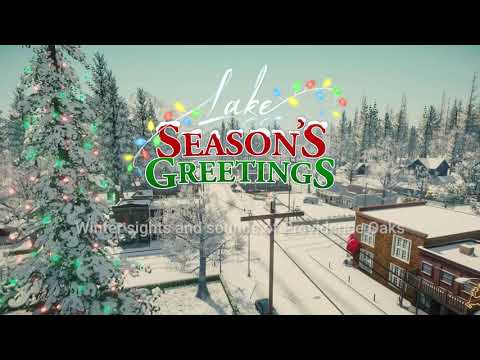 Lake Season's Greetings Snow Effects Trailer