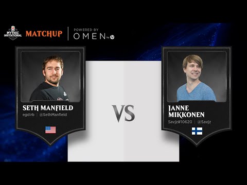 Savjz vs. Seth Manfield | Top 16 Upper Bracket Round 1 | Mythic Invitational