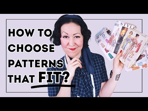 WHAT'S THE SECRET TO CHOOSING SEWING PATTERNS THAT ACTUALLY FIT YOU???