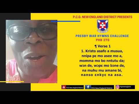 Presby War Hymn Challenge - PHB 270