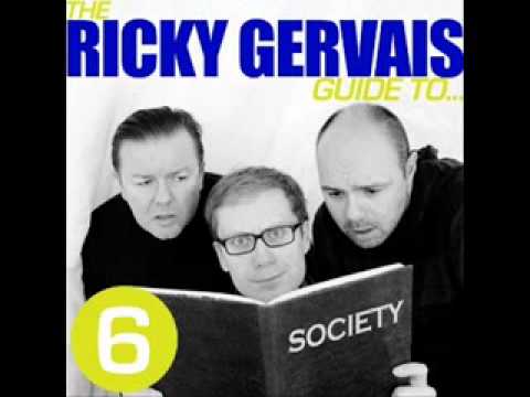 Ricky Gervais Guide to Society - Karl Pilkington Arse Transplant Joke.