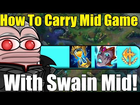 Swain Mid How To CARRY Mid Game! League of Legends Swain Season 12